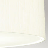 Pearce 30" Pendant with Aged Brass Ceiling Pan Aged Brass, Ivory Shade