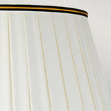 Peronne 1 Light Table Lamp With Tall Empire Shade Black and Gold