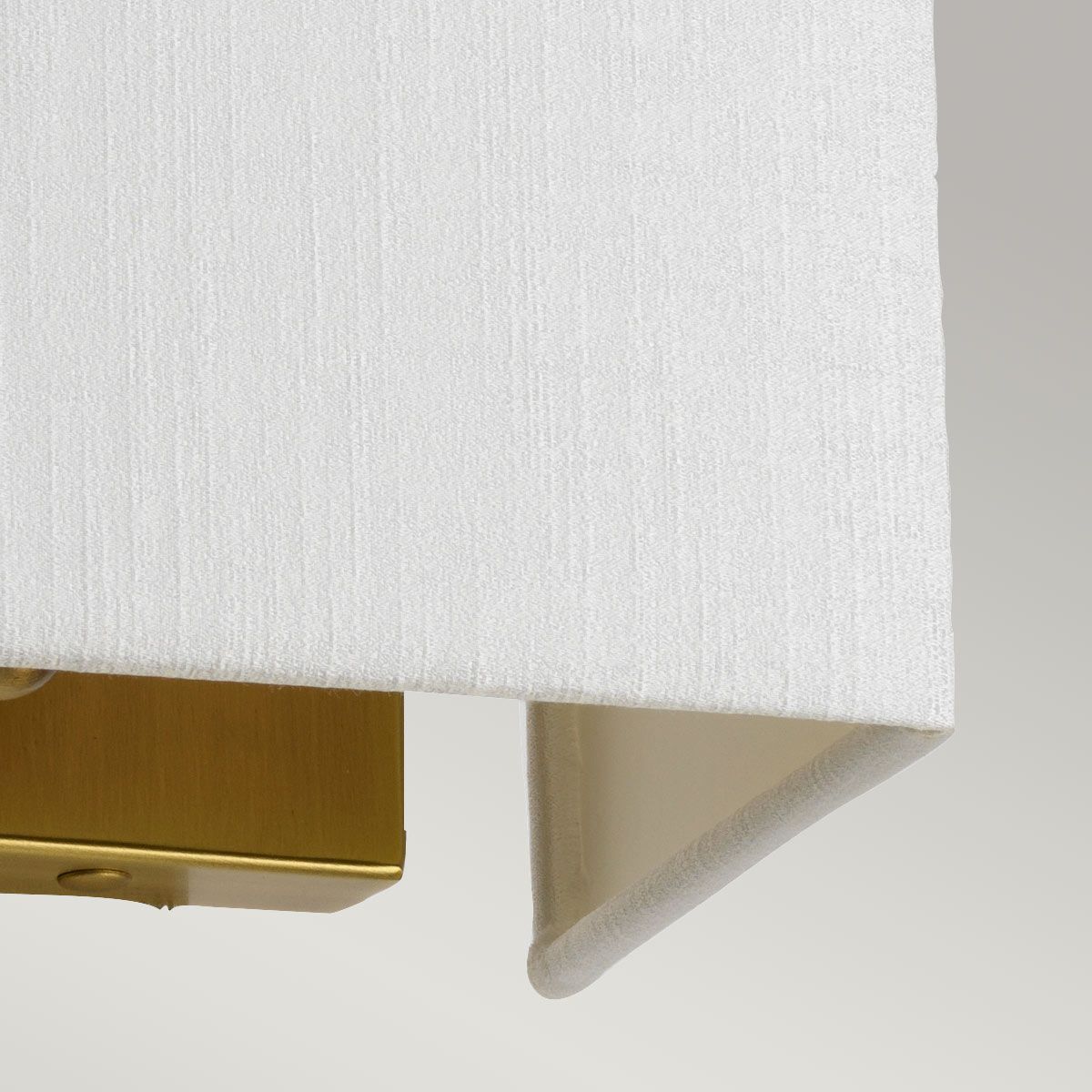 Riley Small Rectangular Wall Light with Aged Brass Back Plate Aged Brass