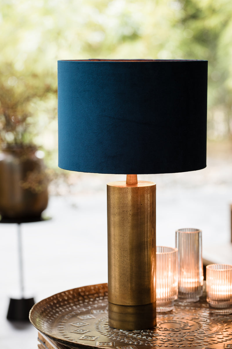 Vintage Bronze Lamp Base Ø10x33 cm - Savi Collection