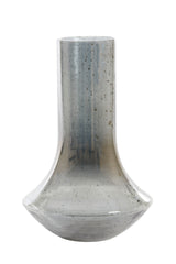 Smoked Stone Finish Glass Vase Ø25x40 cm Leanna