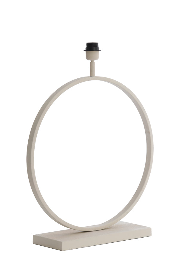 Cream Liva Table Lamp Base - 50x15x59 cm