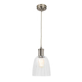 Vintage Style Polished Nickel Pendant Lamp Holder