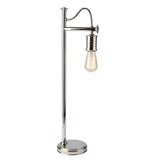 Douille Vintage-Style Polished Nickel Table Lamp
