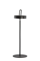 Sleek Black LED Table Lamp Ø13x47 cm - Ampeha Series