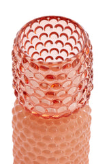 Soft Pink Bublini Glass Tealight Holder Ø9x20.5 cm