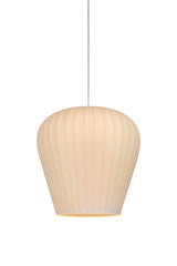 White Pendant Lamp with 37.5 cm Diameter and Height