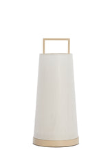 Elegant Beige Table Lamp - 20x45 cm