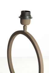 Elegant Liva Brown Lamp Base - 30x12.5x42 cm