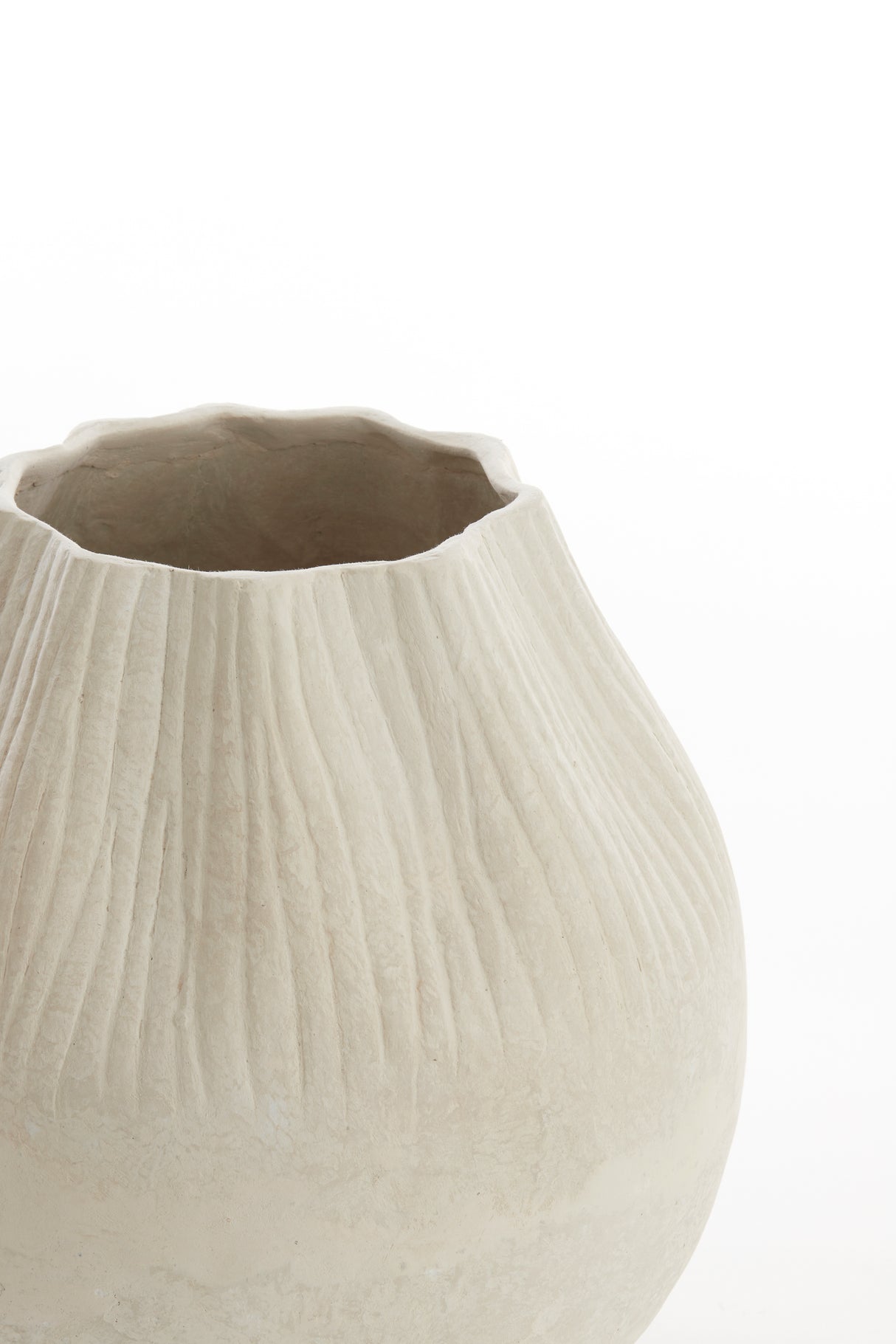 Elegant Natural Acacia Planter Ø43.5x46 cm