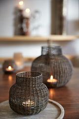 Antique Bronze Valery Tealight Holder Ø27x24 cm