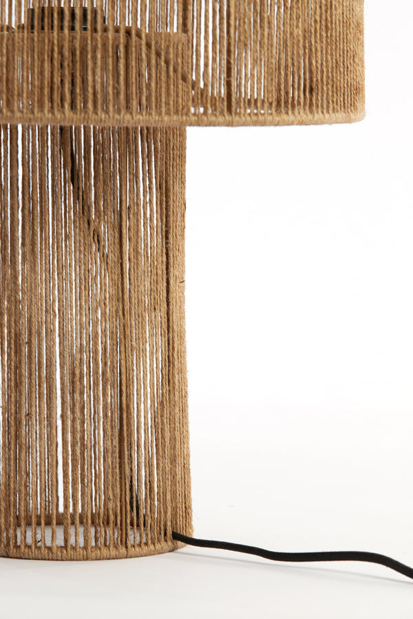 Natural Jute Table Lamp Ø35x50 cm - Lavatera Design