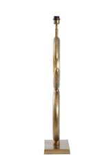 Antique Bronze Lune Lamp Base 36x18x86 cm