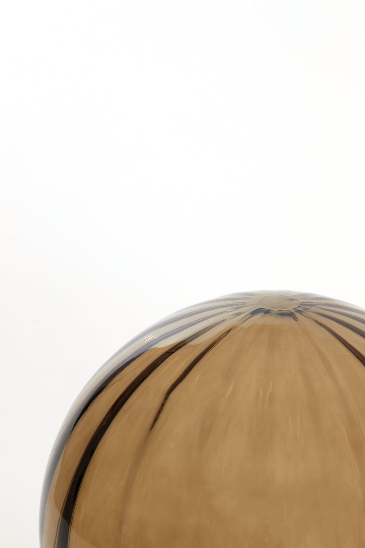 Elegant Magdala Floor Lamp with Brown & Gold Glass, 3L E14, 38x20x162 cm