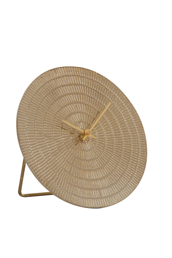 Bojano Light Gold 20.5 cm Wall Clock