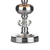 Edith Touch Table Lamp Polished Chrome with Shade