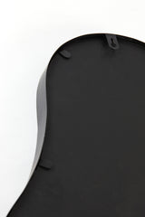 Levu Matte Black Wall-Mounted Mirror 39x4x59 cm
