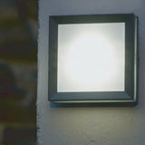 Graphite Outdoor Minimalist Wall Light - Seine Series
