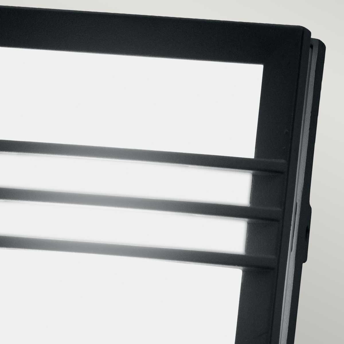 Compact Graphite Wall Light - Mini Seine 3341S