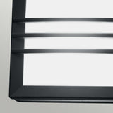 Compact Graphite Wall Light - Mini Seine 3341S