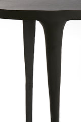 Matte Black Arica Console Table 110x43x80 cm