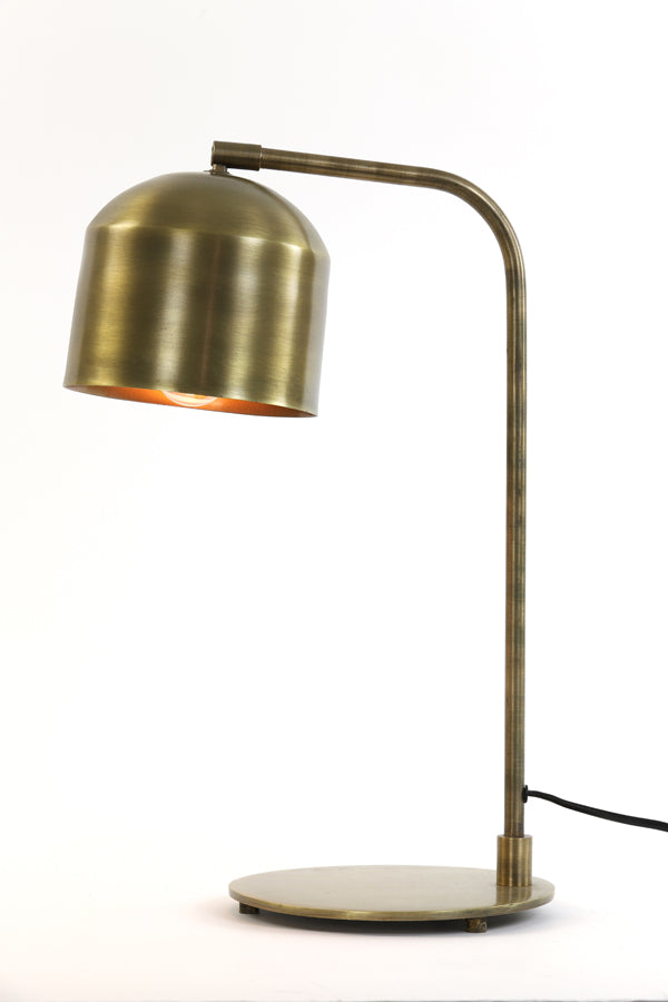 Antique Bronze Aleso Desk Lamp - 32 x 20 x 48 cm