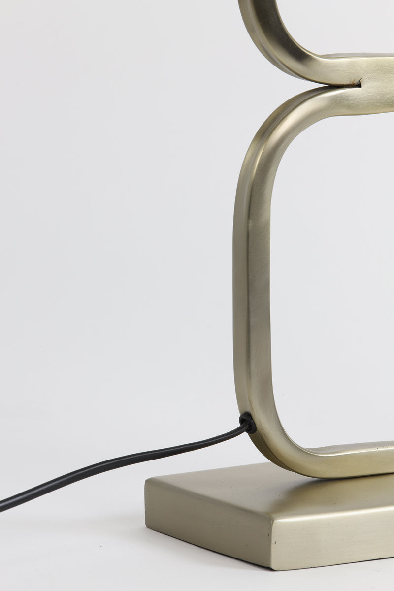 Elegant 69 cm Light Gold Lutika Lamp Base