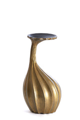 Antique Bronze Nyoko Vase, 19x19x38 cm, Decorative Style