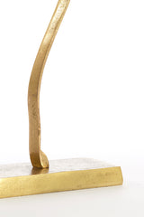 Golden Papaver Ornament with Base 28x8.5x45 cm