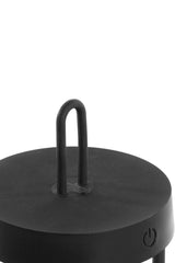 Sleek Black LED Table Lamp Ø13x47 cm - Ampeha Series