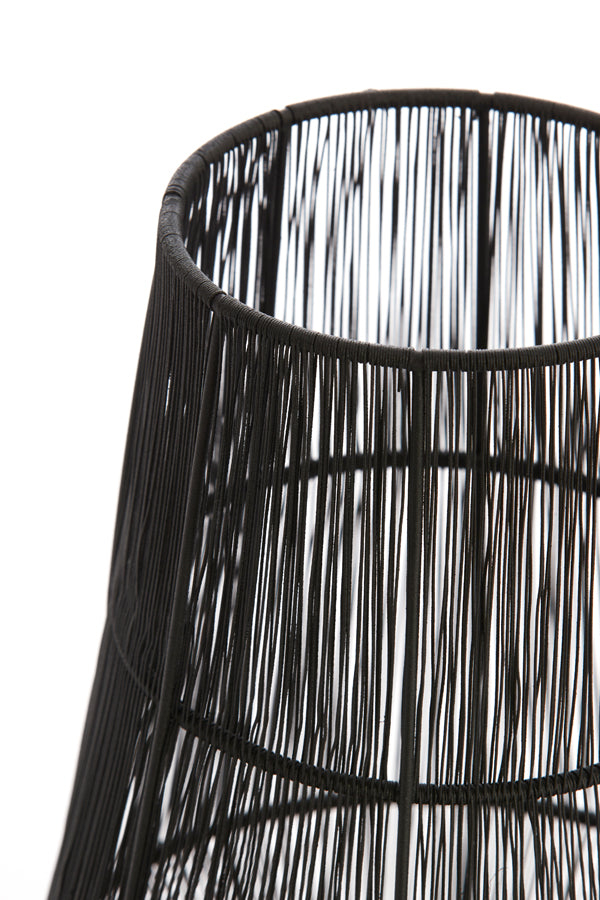 Banjar Black Table Lamp - 24x33 cm Elegance