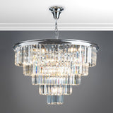 Eulalia 12 Light Chandelier Polished Chrome Crystal