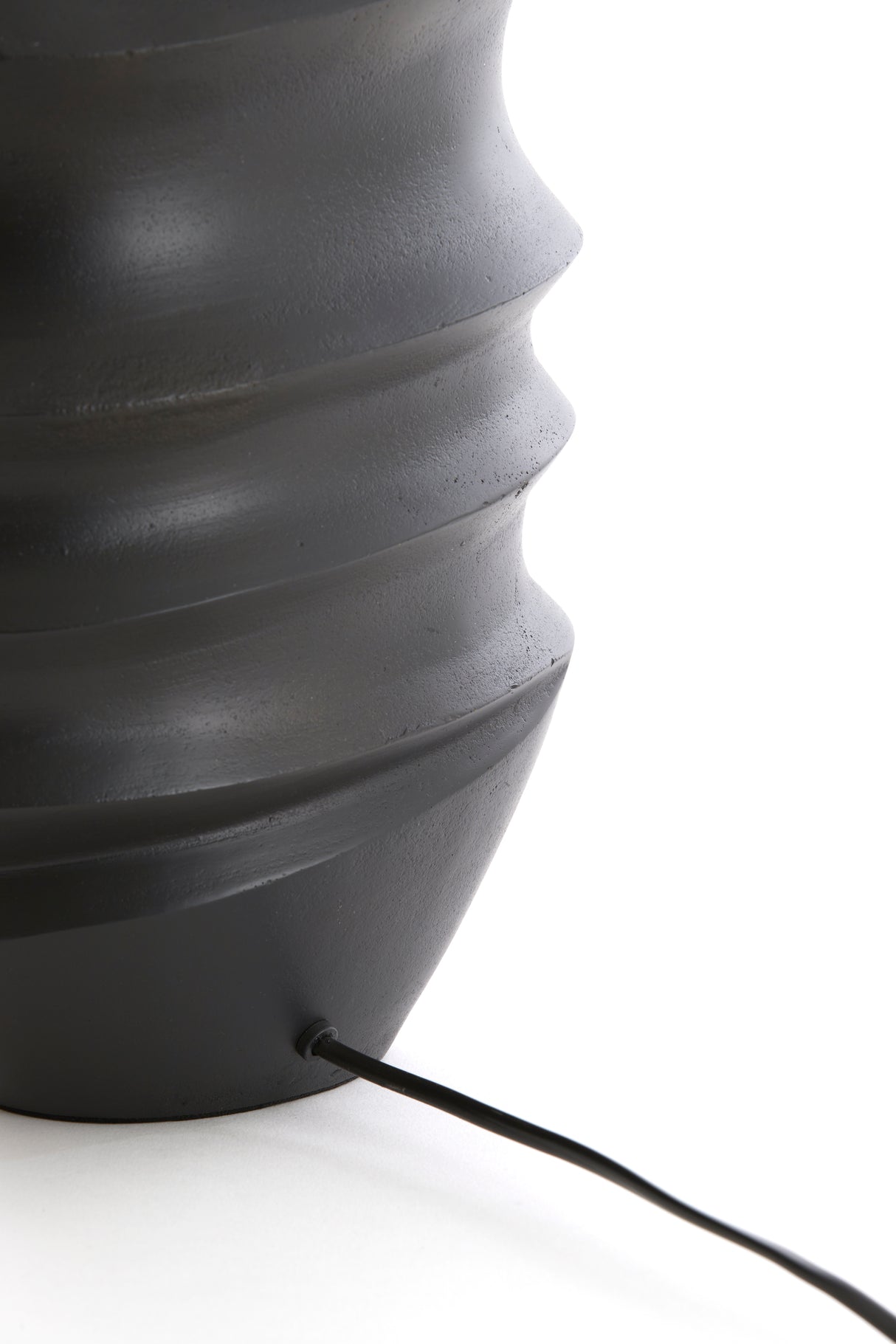 Matte Black Sharon Lamp Base 25x17x48 cm
