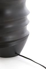 Matte Black Sharon Lamp Base 25x17x48 cm