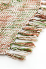 Fuenta Green & Coral Blanket 170x130 cm