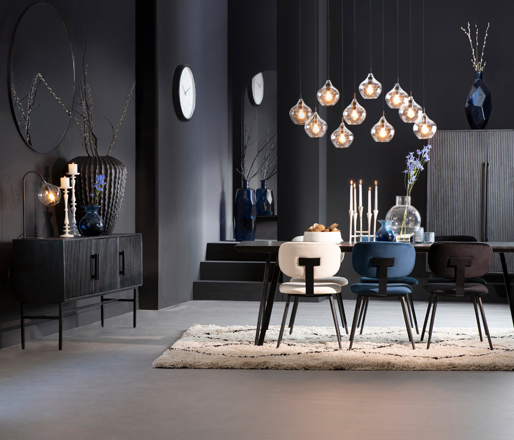 Handwoven Natural-Black Xamuri Rug, 300x200 cm