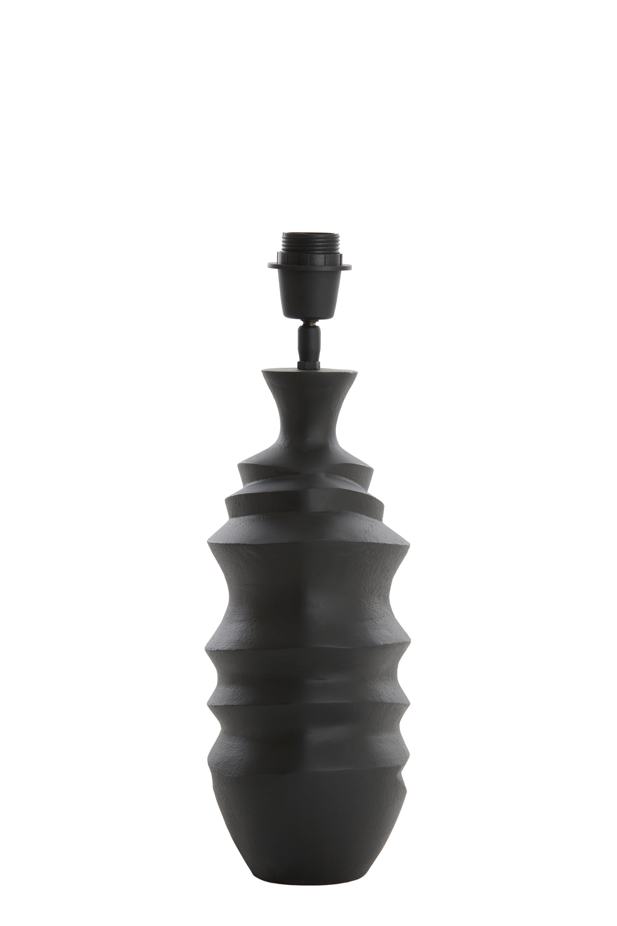 Elegant Sharon Matte Black Lamp Base 21x14x41 cm
