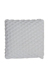 Velvet Cream Throw Pillow 45x45 cm - Vienne Collection