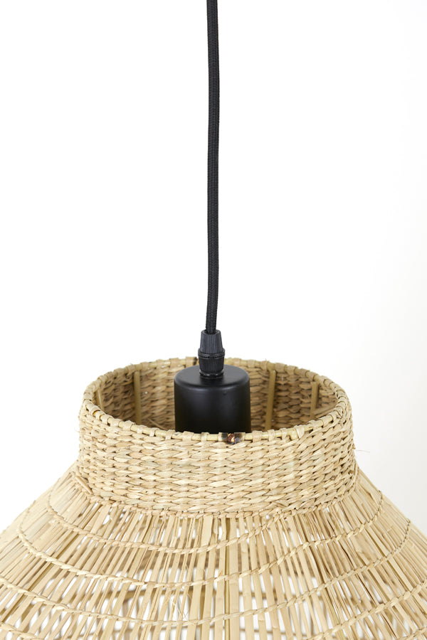 Natural Seagrass Pendant Lamp Ø45x30 cm Latika Design