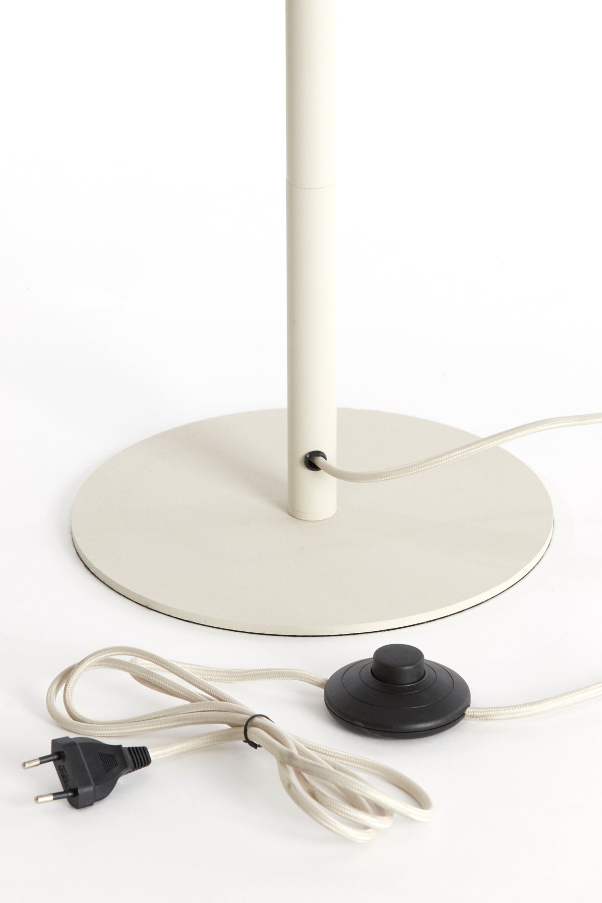Elegant Light Grey Floor Lamp Ø25x135 cm - Rodrigo Collection