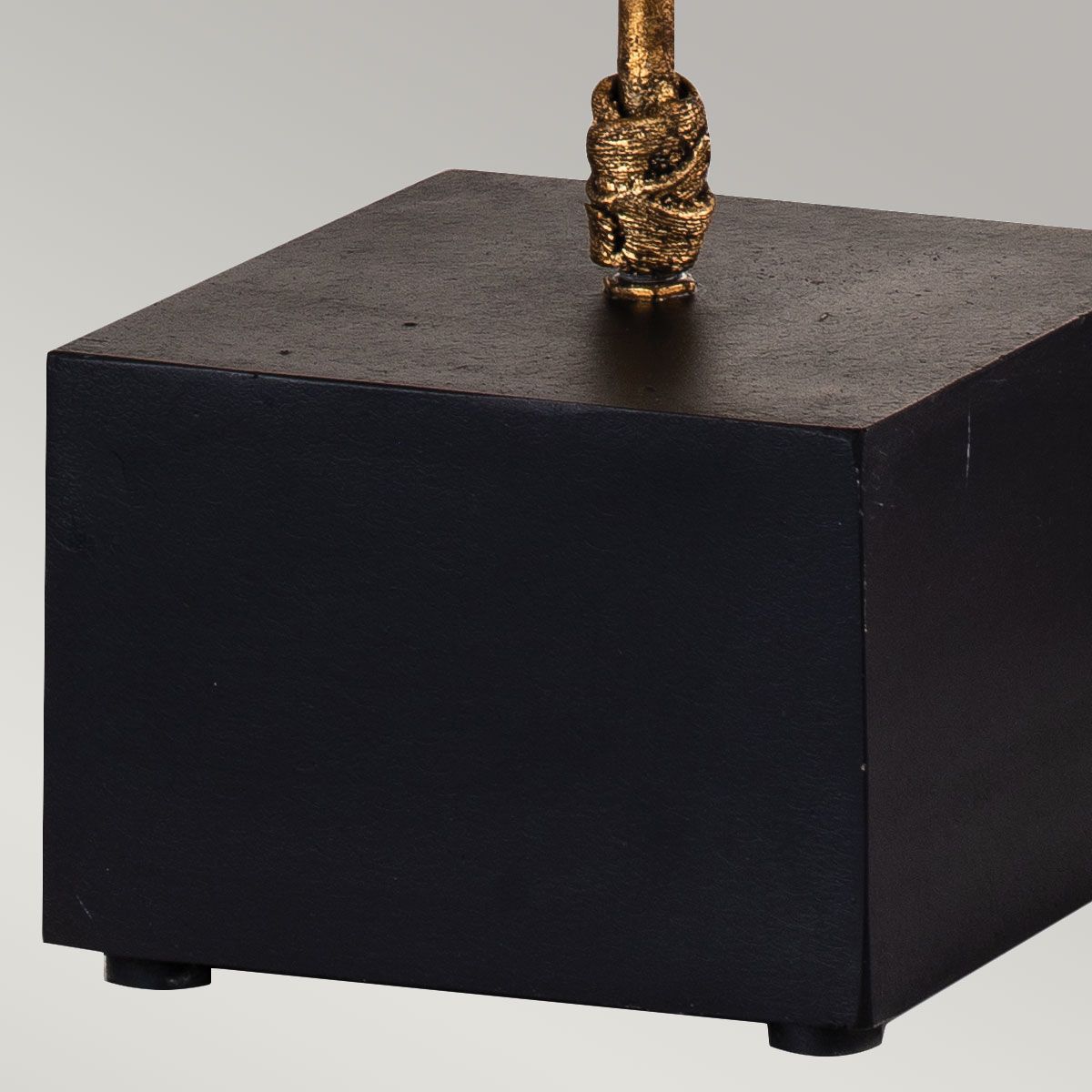 Camilia 1lt Table Lamp - Antique Gold and Black Antique Gold and Black