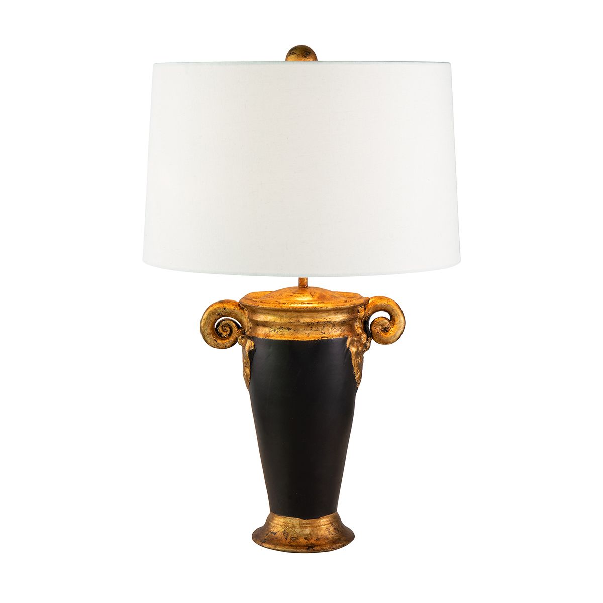Gallier 1lt Table Lamp - Black and Gold Black and Gold