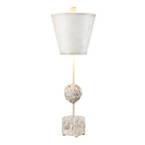 Petra 1lt Table Lamp - Bone White Bone White