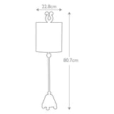 Elegant Silver and Gold Phoenician Table Lamp with Black Shade