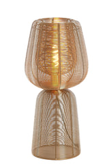 Elegant Gold Table Lamp - 24x54 cm Aboso Design