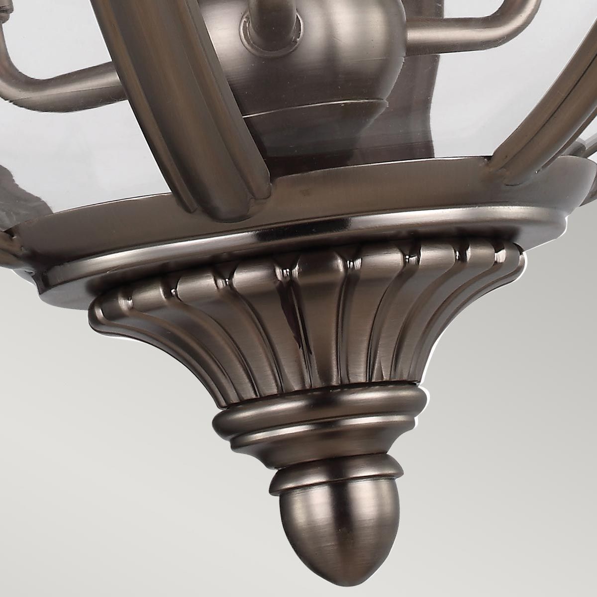 Victorian Elegance Pendant Globe Chandelier, 3-Light Fixture
