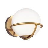 Apollo 1 Luxe Wall Light - Burnished Brass