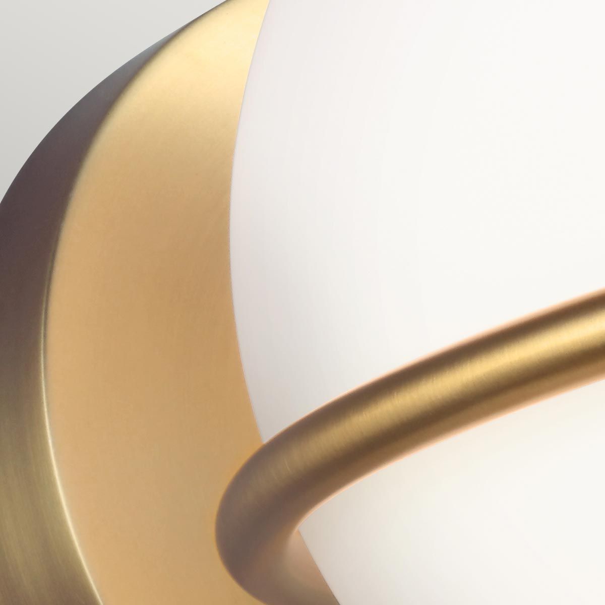 Apollo 1 Luxe Wall Light - Burnished Brass