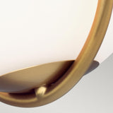 Apollo 1 Luxe Wall Light - Burnished Brass