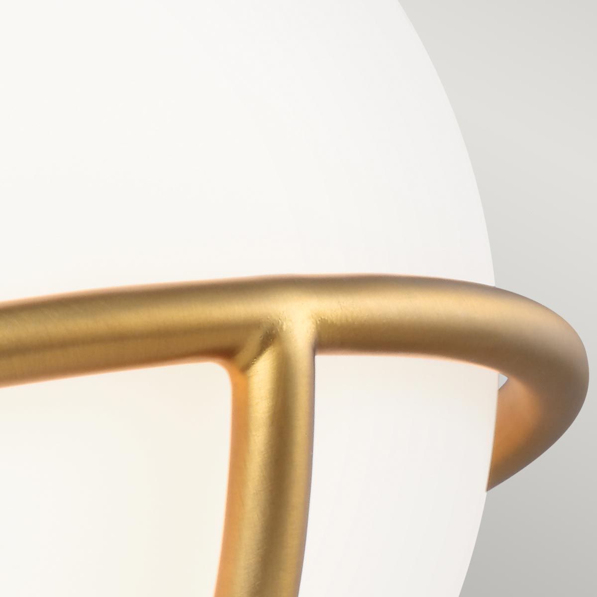 Apollo 1 Luxe Wall Light - Burnished Brass